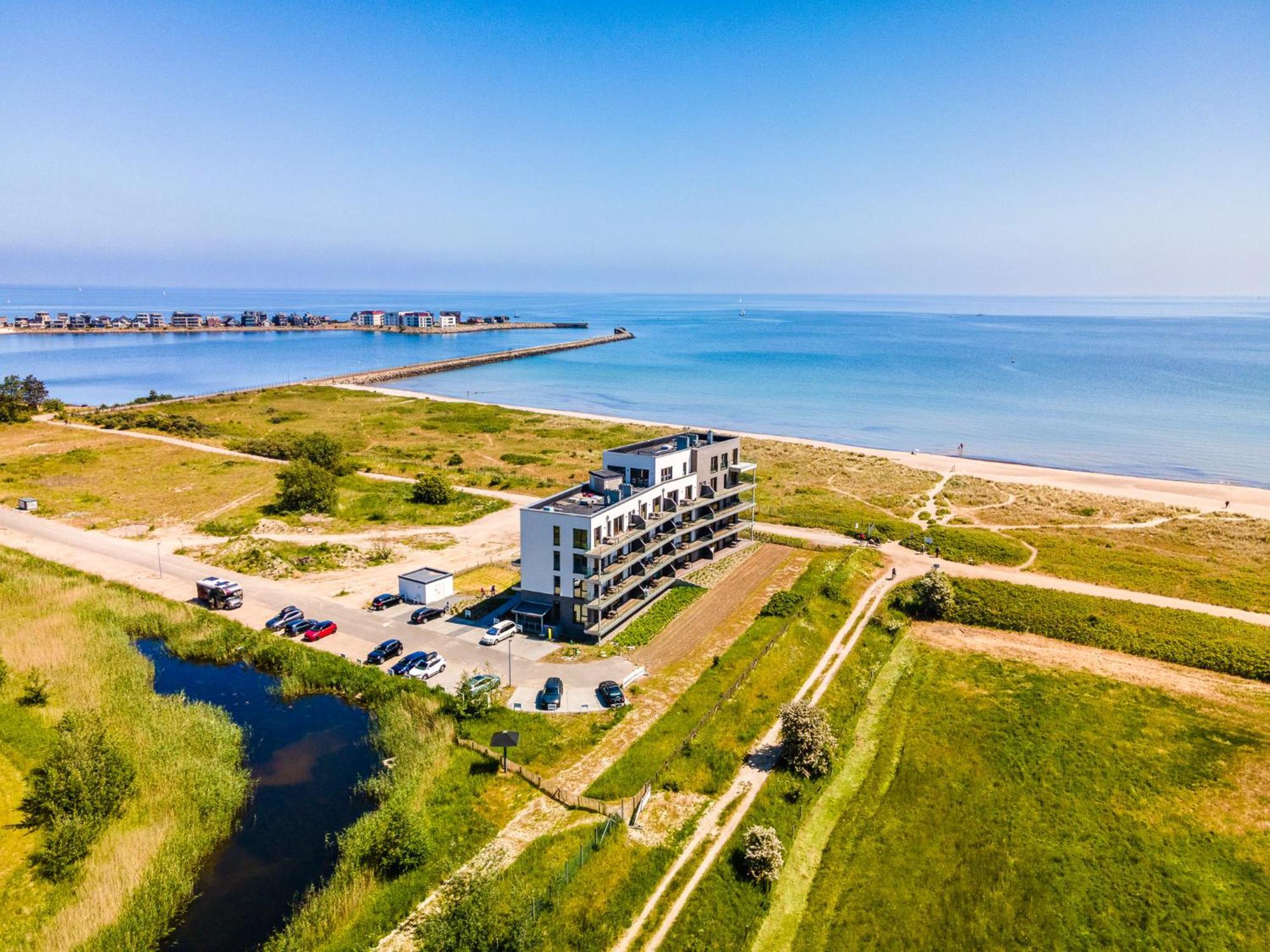 Beachterraceone - Eg, Meerblick, Terrasse, Kamin, Sauna Olpenitz Ngoại thất bức ảnh